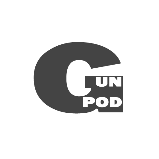 Gun Podcast logo for podcast about the firearms industry